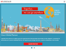Tablet Screenshot of la.logicalis.com